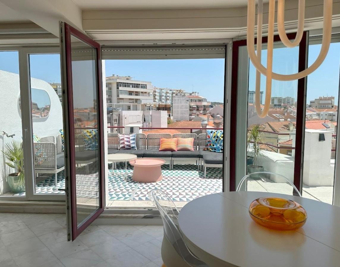 Apartamento Groovy Caparica Gem With Large Sunny Terrace Costa da Caparica Exterior foto